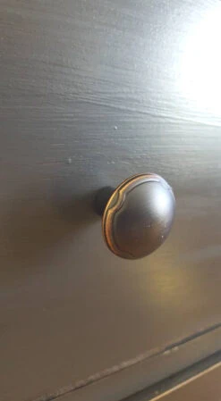 Liberty 1-1/4" Theo Knob Bronze With Copper Highlights -D'Lawless Hardware Shop theo knob bronze w copper highlights 1 1 4 11 88905.1657721702