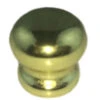 15/32" Tiny Brass Knob For Small Drawers And Doors