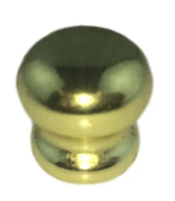 15/32" Tiny Brass Knob For Small Drawers And Doors