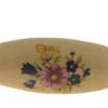 Liberty 3" Almond-Flowered Ceramic Insert Traditional Pull Polished Brass