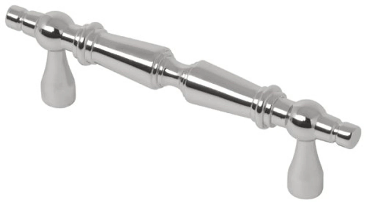 Liberty 3" Traditional Minaret Pull Polished Chrome 1 Liberty 3" Traditional Minaret Pull Polished Chrome
