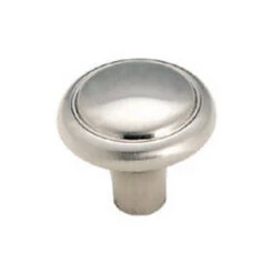 Amerock 1-1/8" Traditional Knob Sterling Nickel