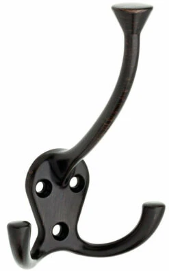 Liberty Flared Tri Hook In Venetian Bronze - 4 5/16"