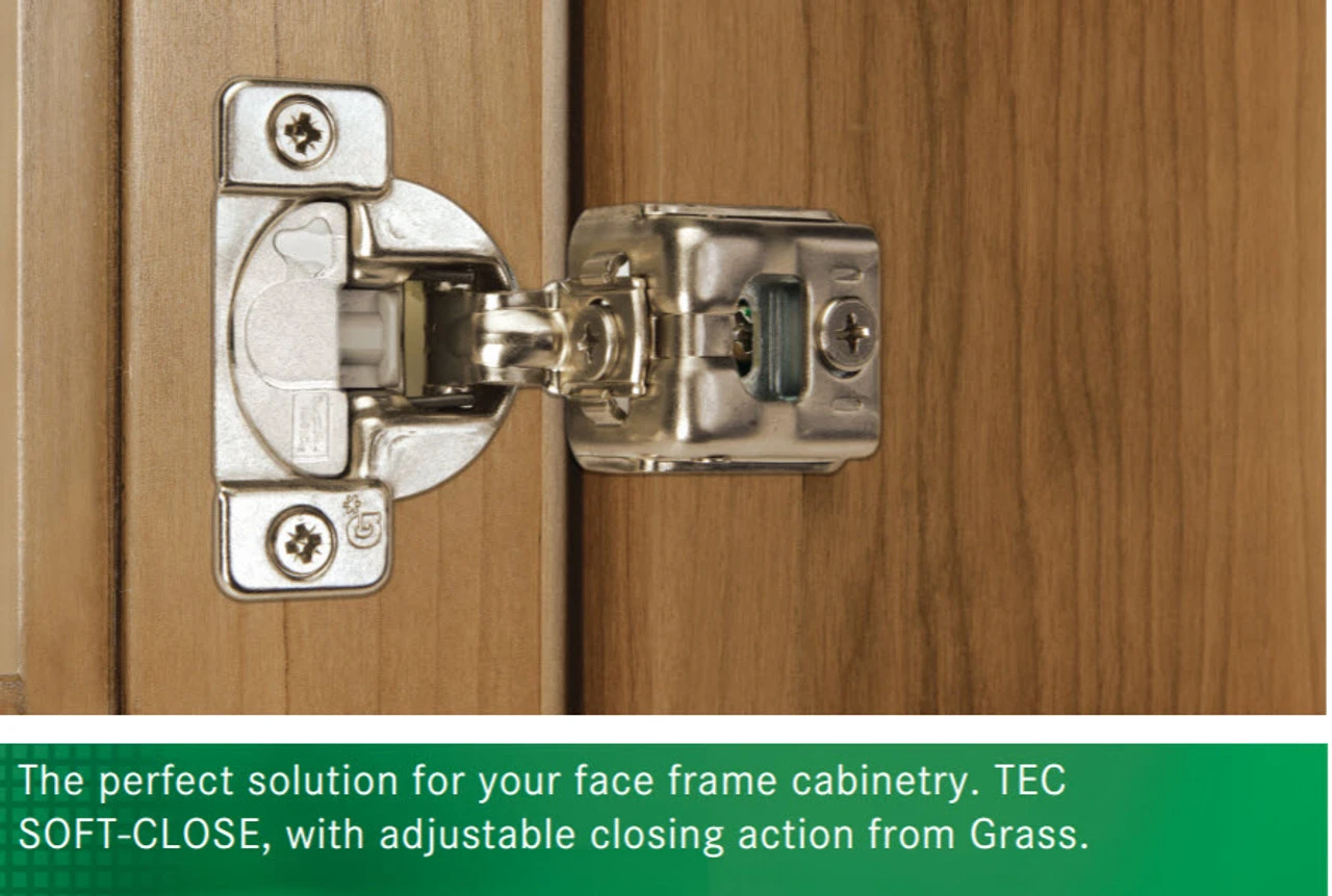 Tub Of 24 Soft Close 1-1/4" Overlay Grass USA Concealed Hinge H1531SL-NP-B 1 Tub Of 24 Soft Close 1-1/4" Overlay Grass USA Concealed Hinge H1531SL-NP-B