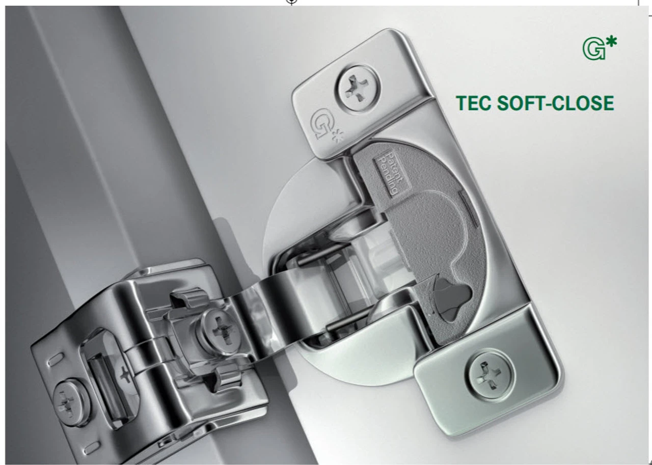 Tub Of 24 Soft Close 1-1/4" Overlay Grass USA Concealed Hinge H1531SL-NP-B 5 Tub Of 24 Soft Close 1-1/4" Overlay Grass USA Concealed Hinge H1531SL-NP-B - Image 5