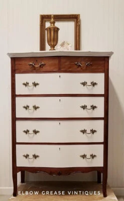 3" French Provincial Pull Antique Brass -D'Lawless Hardware Shop two tone dresser with french pulls 1 56763.1645027266