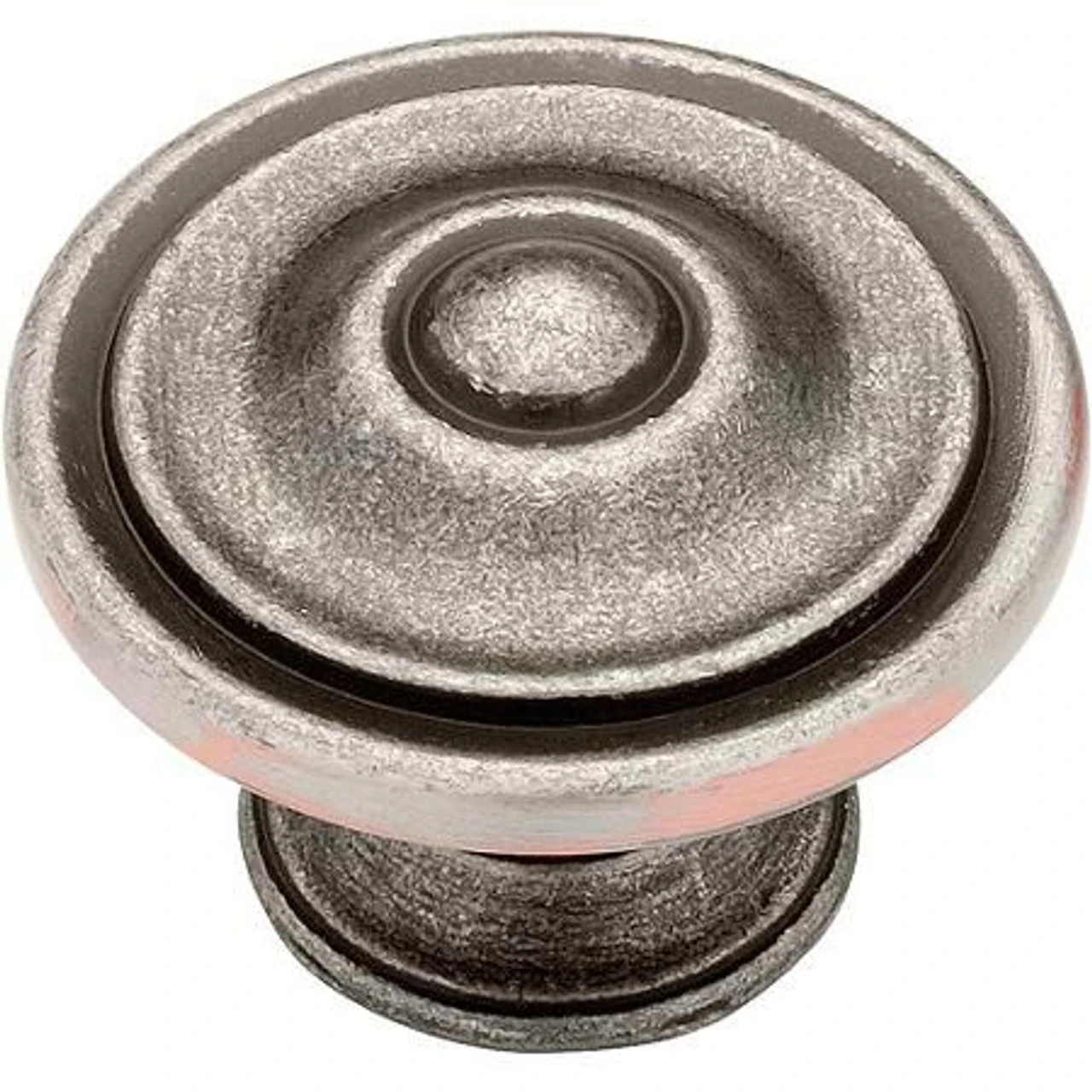 Liberty 1-3/8" Two Tone Knob Antique Copper And Nickel 1 Liberty 1-3/8" Two Tone Knob Antique Copper And Nickel