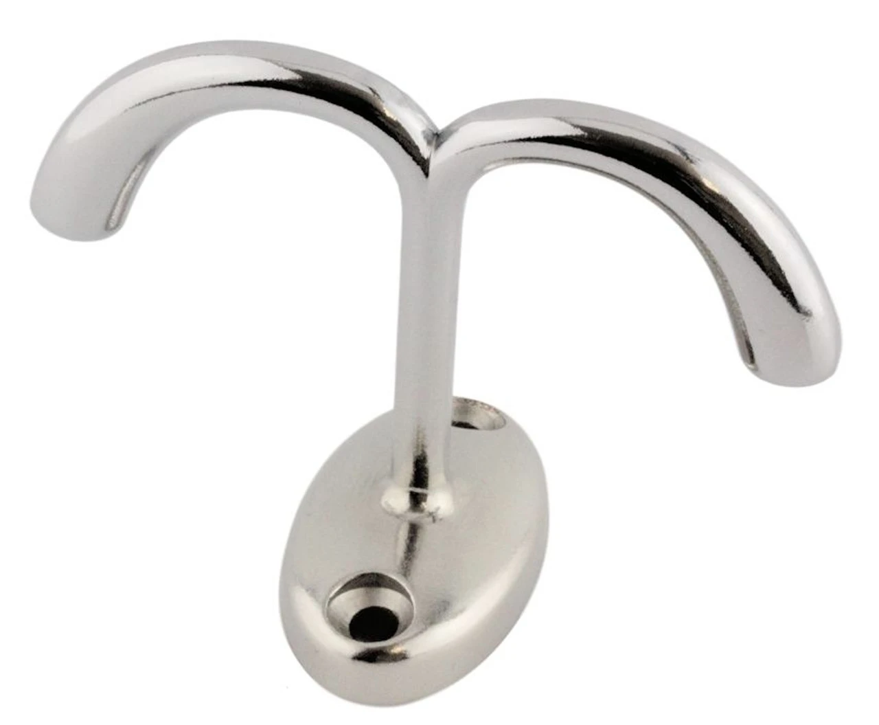 Under Shelf - Under Counter Hook Polished Chrome P8043-CP 1 Under Shelf - Under Counter Hook Polished Chrome P8043-CP