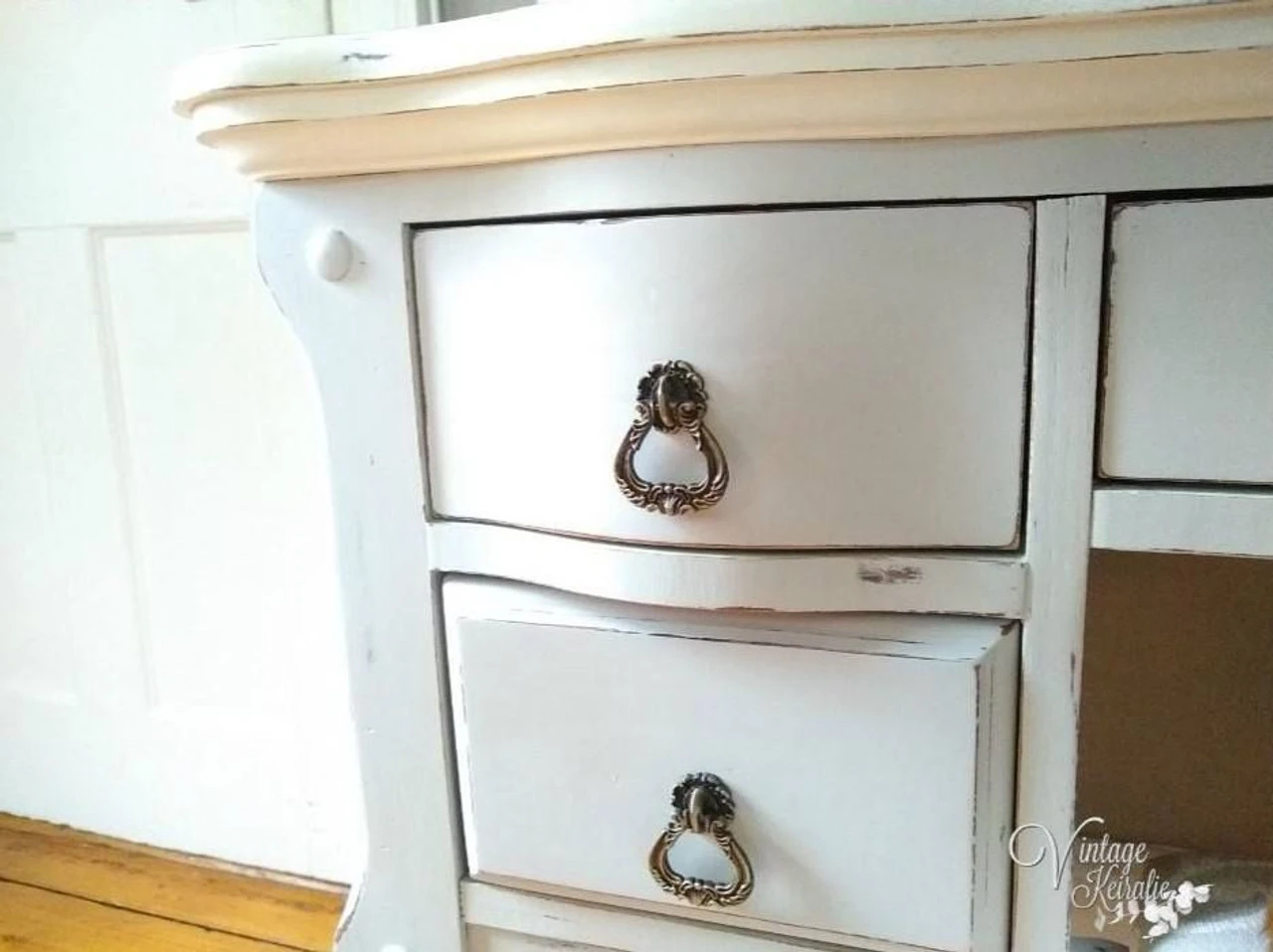 1-1/2" Baroque Tear Drop Pull Antique English 8 1-1/2" Baroque Tear Drop Pull Antique English - Image 8