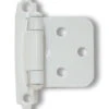 Liberty Variable Overlay Self Closing White Hinges (20 Pieces) L-H0103AA-W-B2