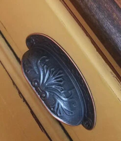 2-1/2" Baroque Scroll Work Cup Pull Venetian Bronze -D'Lawless Hardware Shop venetian bronze baroque scroll work cup bin pull dl p2683 064vb 11 15012.1646937996