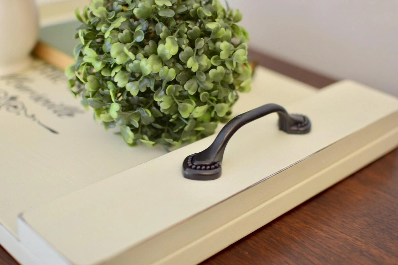 Liberty 3" Spoon Foot Double Beaded Pull Venetian Bronze 3 Liberty 3" Spoon Foot Double Beaded Pull Venetian Bronze - Image 3