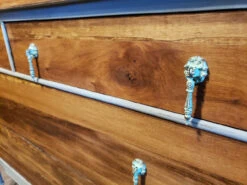 2-3/4" Decorative Rosette Single Mount Drop Pull Antique Verdigris -D'Lawless Hardware Shop verdigris drop pulls 4 23772.1658513855