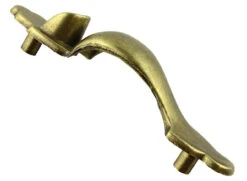 3" Verticle Door Pull With Thumb Grip Antique Satin Brass -D'Lawless Hardware Shop verticle door pull with thumb grip antique satin brass 4 1 4 cb 393 5 15721.1645031400