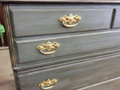 3" Victorian Clover Design Bail Pull Solid Brass -D'Lawless Hardware Shop victorian restoration hardware 1 49137.1646770098