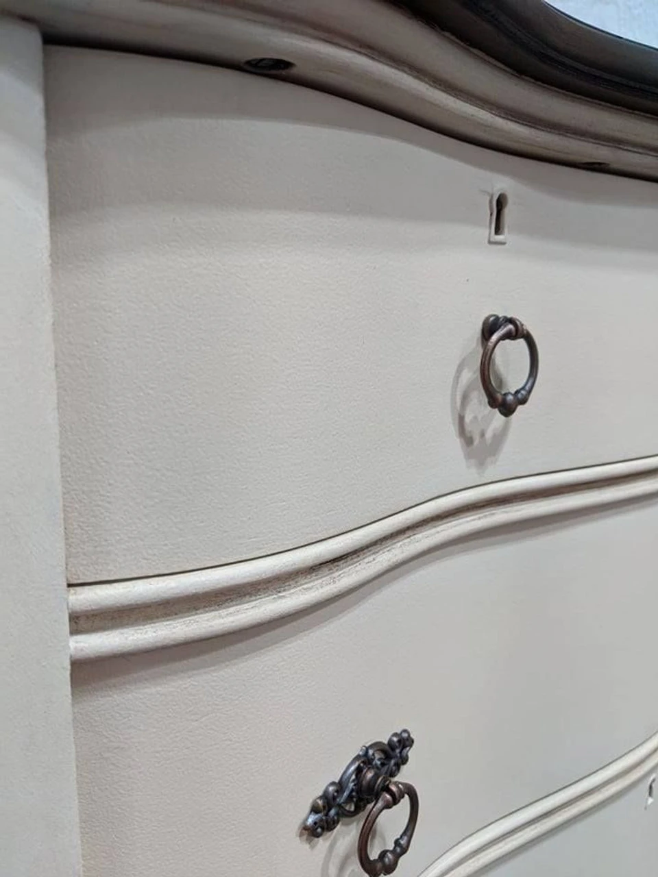 2-1/8" Victorian Ring Pull Dark Antique Copper 6 2-1/8" Victorian Ring Pull Dark Antique Copper - Image 6