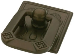 Liberty 1-1/4" Vintage Ring Pull Tumbled Bronze
