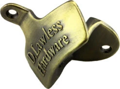 Wall Mount Bottle Opener Old Fashioned Antique Brass DL-B3102Z-BAB