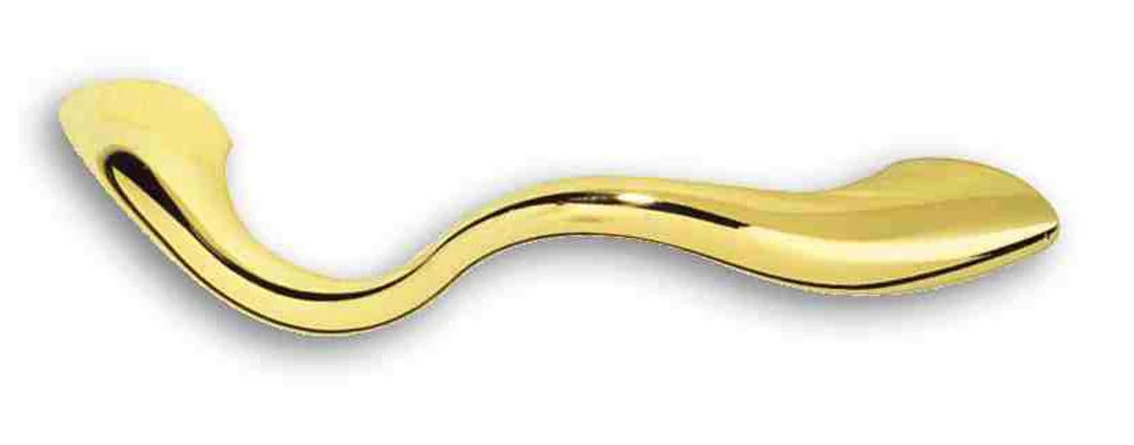 Liberty 3-3/4" Fusilli Wavy Pull Polished Brass 1 Liberty 3-3/4" Fusilli Wavy Pull Polished Brass