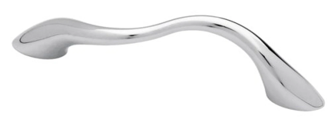 Liberty 3-3/4" Fusilli Wavy Pull Chrome 1 Liberty 3-3/4" Fusilli Wavy Pull Chrome