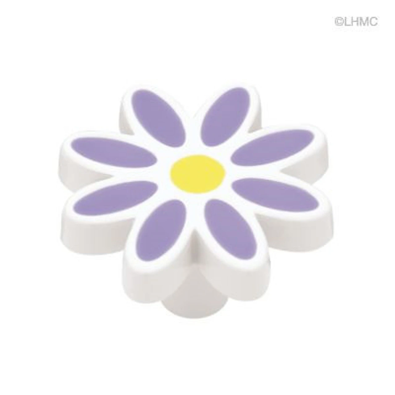 Liberty 1-7/16" Whimsical Daisy Knob Lavender 1 Liberty 1-7/16" Whimsical Daisy Knob Lavender