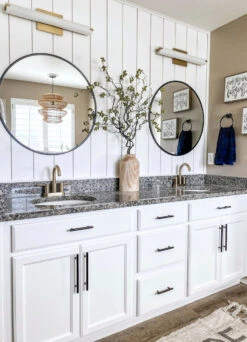 Liberty 3-3/4" Builder's Program Steel Bar Pull Oil-Rubbed Bronze -D'Lawless Hardware Shop white bathroom cabinets 1 98891.1658759987