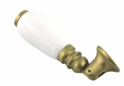 2-5/8" Teardrop Pendant Drop Pull White Ceramic & Satin Brass 27 2-5/8" Teardrop Pendant Drop Pull White Ceramic & Satin Brass -D'Lawless Hardware Shop white ceramic drop pull 1 48263.1669844478