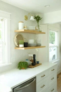 Liberty 5" North Hampton Octagon Pull Soft Brass -D'Lawless Hardware Shop white kitchen makeover 18 61556.1645220141