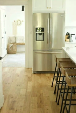 Liberty 5" North Hampton Octagon Pull Soft Brass -D'Lawless Hardware Shop white kitchen with soft brass hardware 1 67021.1645220141