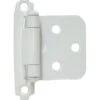 Liberty Pair Variable Overlay Self Closing White Hinge L-H0103AV-W-O