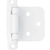 Liberty - Self-Closing Overlay Hinge - White - H0103BV-W-CP