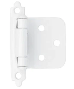 Liberty - Self-Closing Overlay Hinge - White - H0103BV-W-CP