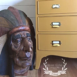 Polished Brass Cup Pull Label Holder - 3 1/4" (1299) 28 Polished Brass Cup Pull Label Holder - 3 1/4" (1299) -D'Lawless Hardware Shop yellow dresser with brass labels 1 71072.1660582771