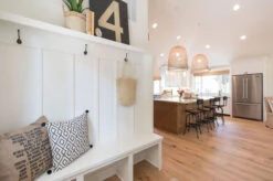 Ball End 5 1/8" Two Prong Coat Hook - Flat Black P2669BLK 13 Ball End 5 1/8" Two Prong Coat Hook - Flat Black P2669BLK -D'Lawless Hardware Shop yellow prairie interiors hooks installed 1 44128.1640365621