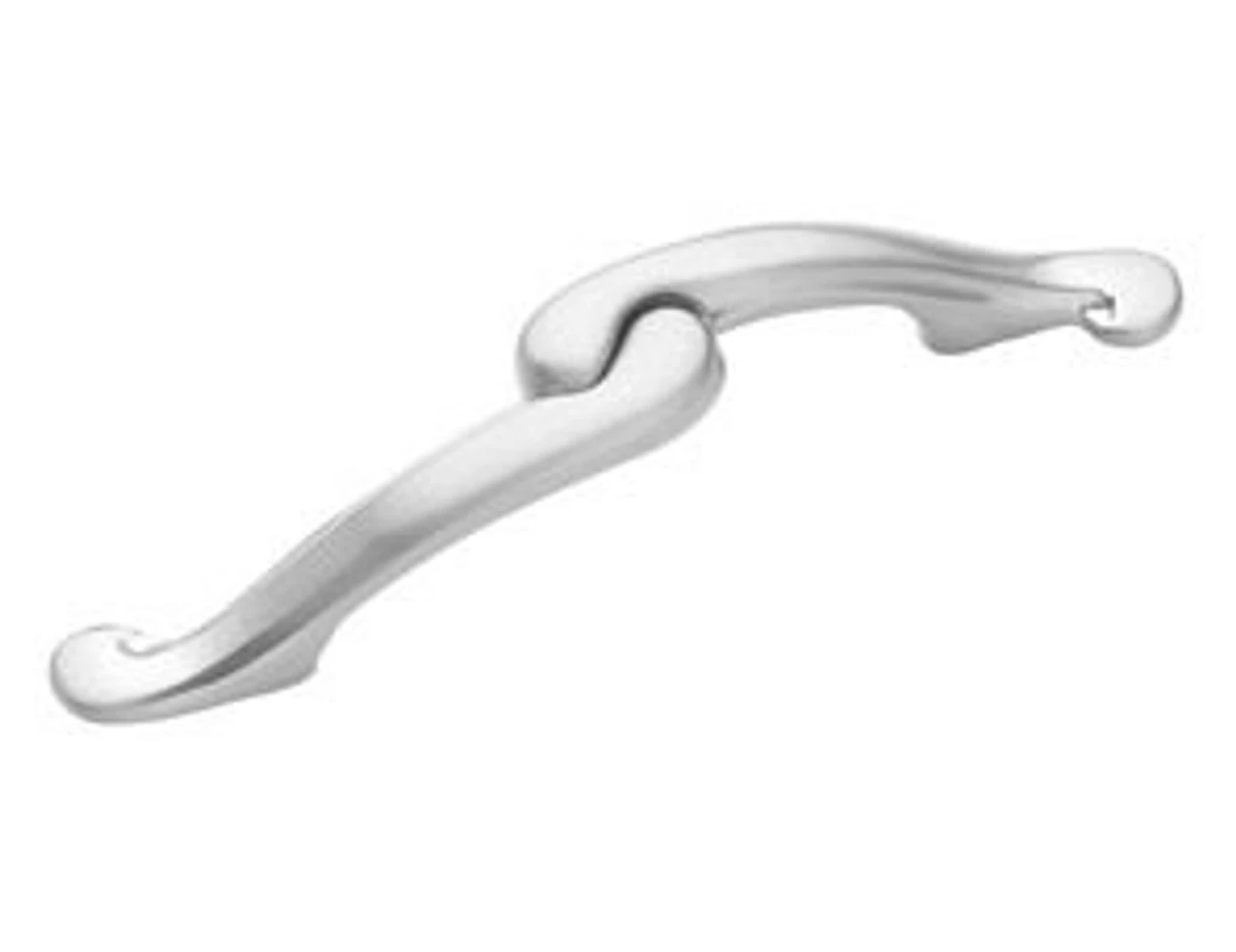 Amerock 3" Celtic Wave Pull Chrome And Satin Chrome 2 Amerock 3" Celtic Wave Pull Chrome And Satin Chrome - Image 2